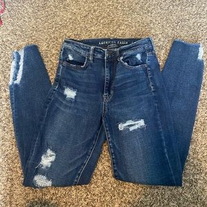 American Eagle super high rise jegging